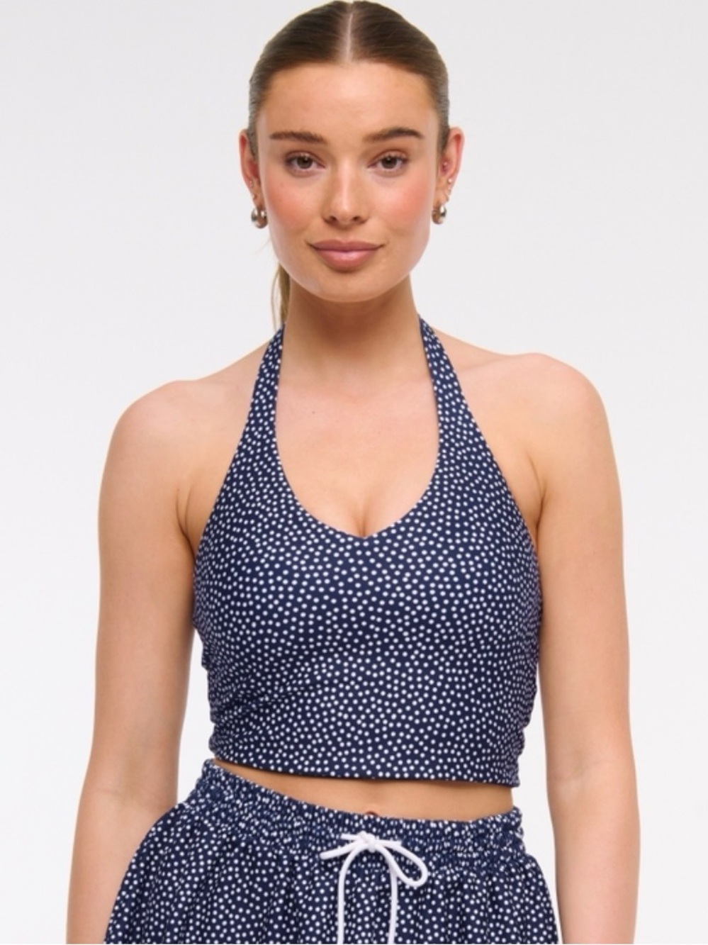 NWT Abercrombie YPB sculptLUX Halter Tank